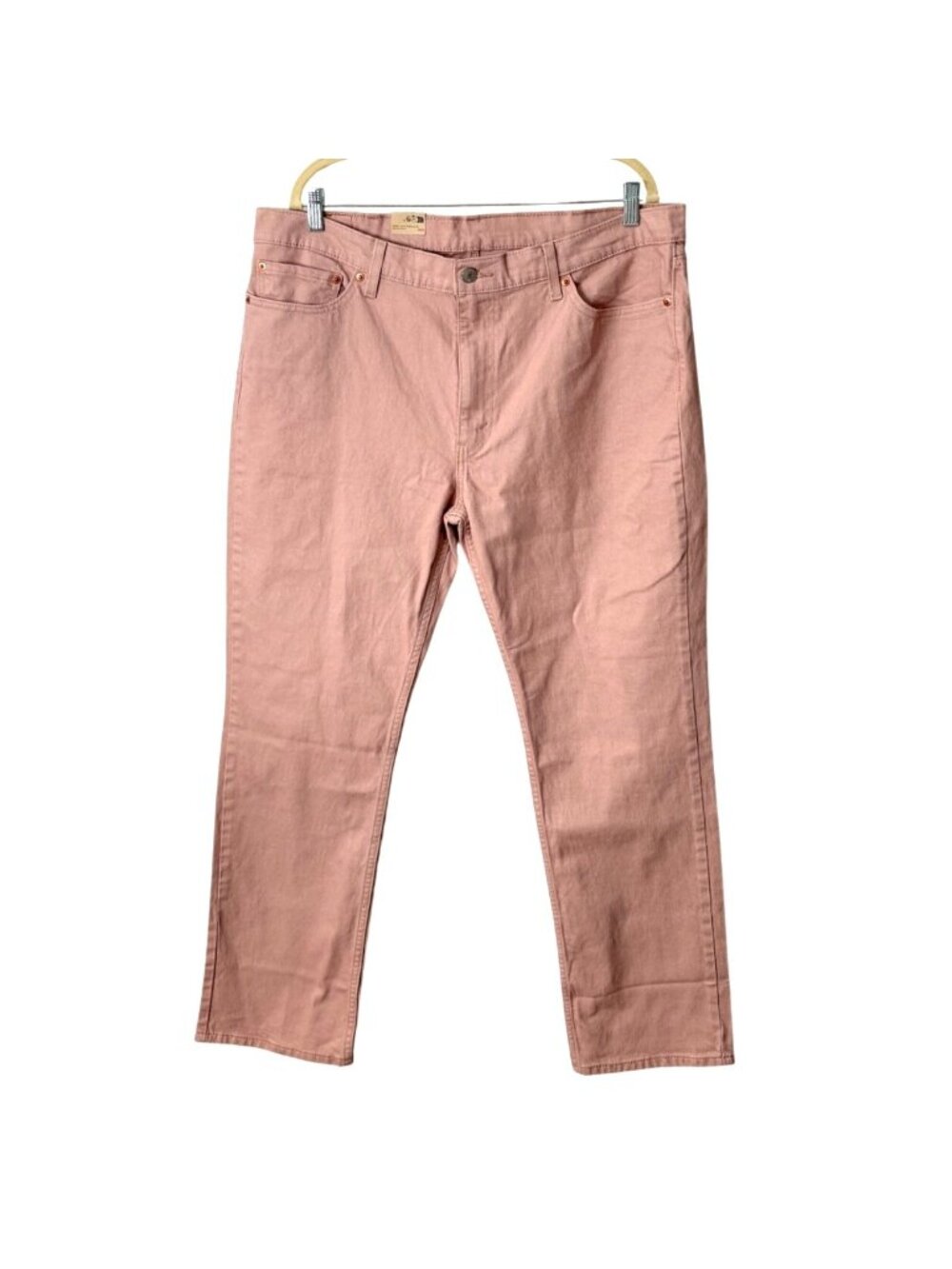NEW Levis 511 Slim Mens Size 40x30 Jeans Eco Ease Pink Stretch